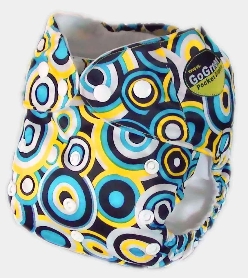 Baby Diaper Pants — Size M, 62 Pieces — image 1